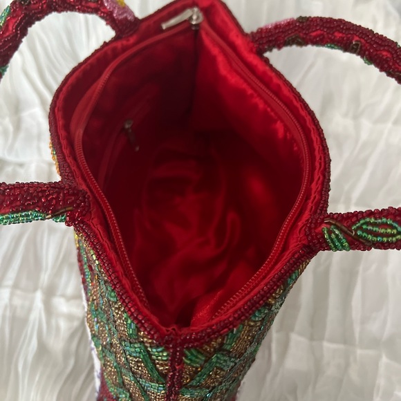 Vintage beaded bag - Picture 3 of 6